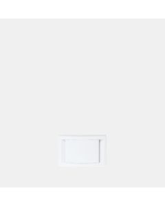 Presa aspirante bianca 110x75 aspirapolvere centralizzato. Enke Pa066