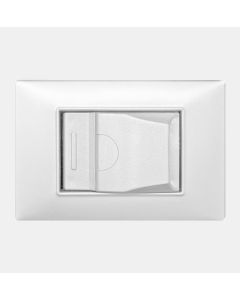 Presa aspirante grigio tech aspirapolvere centralizzato Enke PA01GT/PA02GT