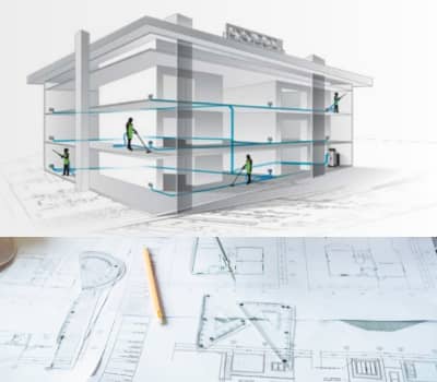 Progettazione impianto aspirazione centralizzato